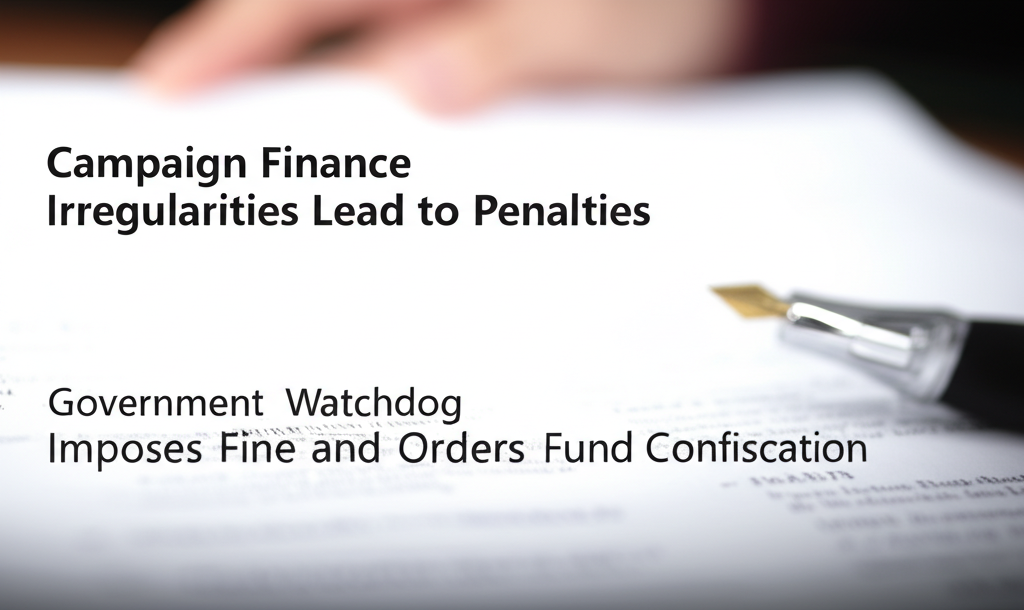 Campaign Finance Irregularities Lead to Penalties