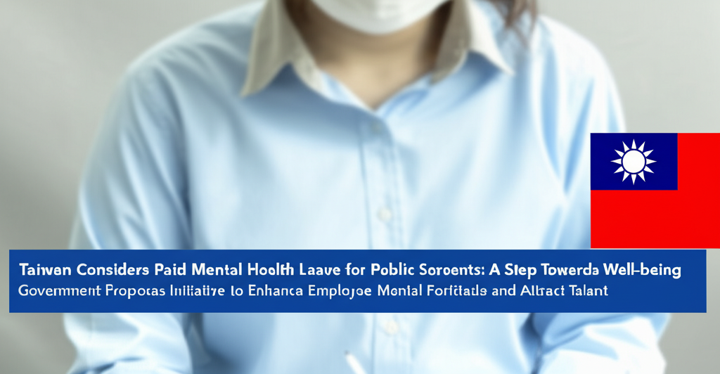 Taiwan Considers Paid Mental Health Leave for Public Servants: A Step Towards Well-being