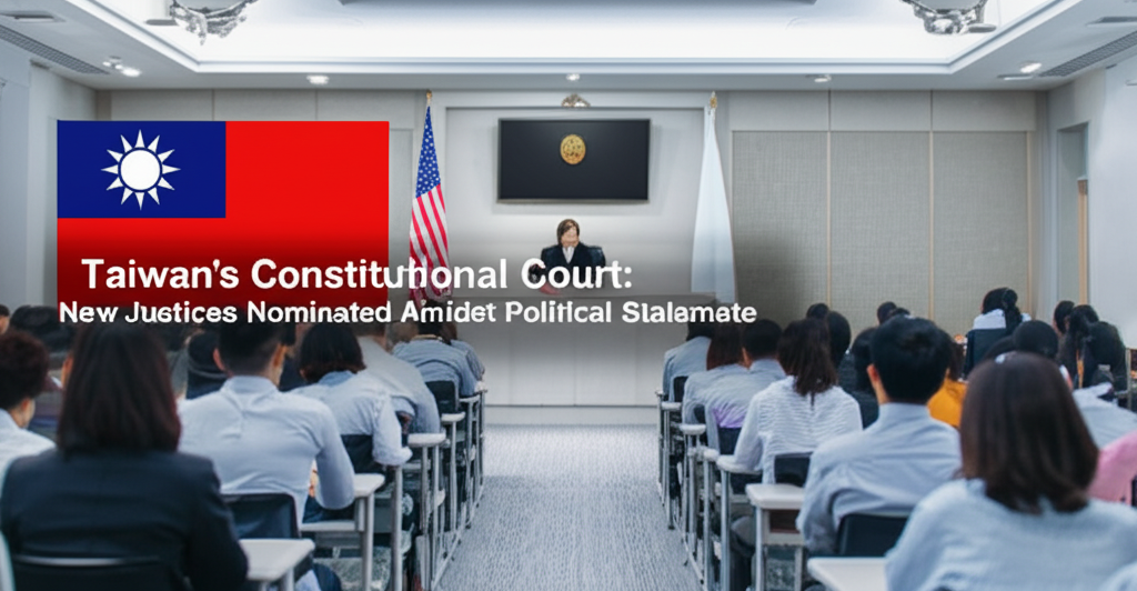 Taiwan's Constitutional Court: New Justices Nominated Amidst Political Stalemate
