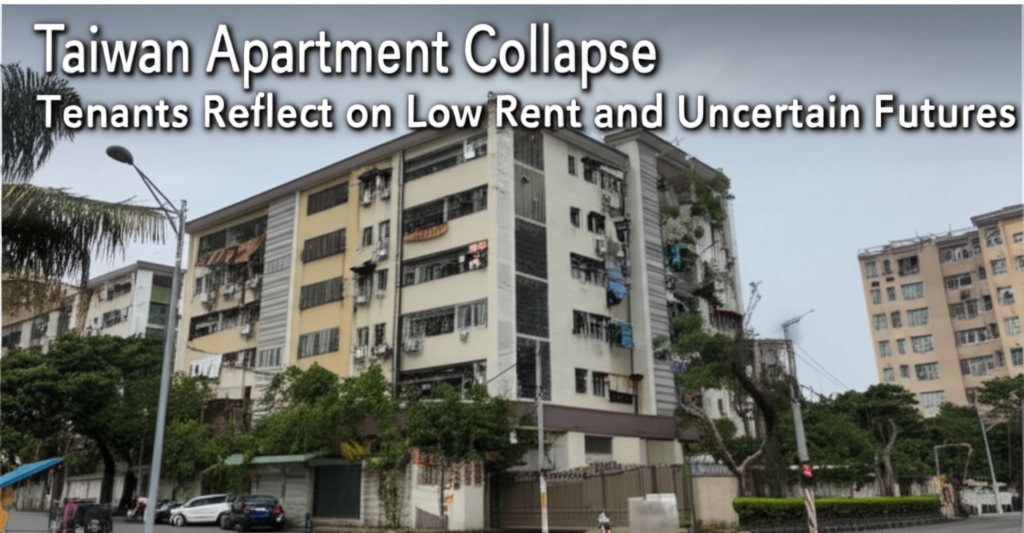 Taiwan Apartment Collapse: Tenants Reflect on Low Rent and Uncertain Futures