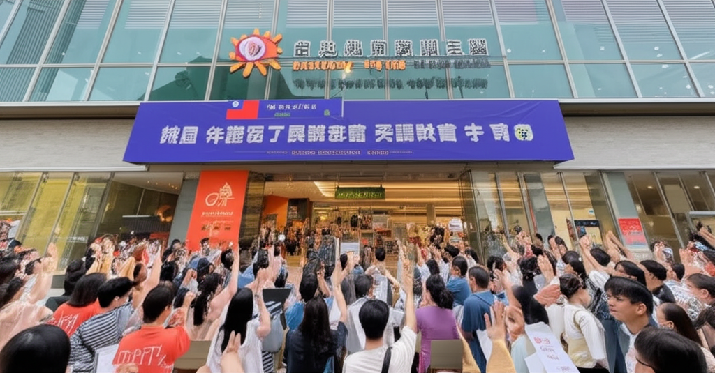 LaLaport Nangang's Grand Opening: Record Crowds Flock to Taiwan's Newest Shopping Destination