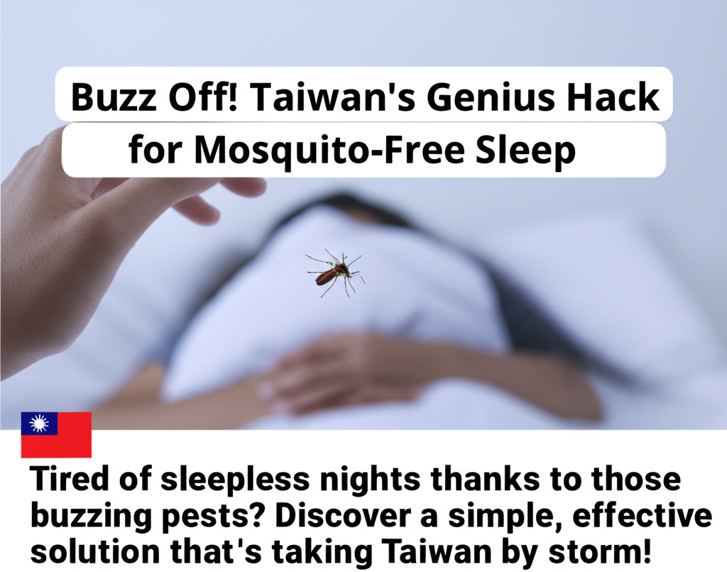 Buzz Off! Taiwan's Genius Hack for Mosquito-Free Sleep