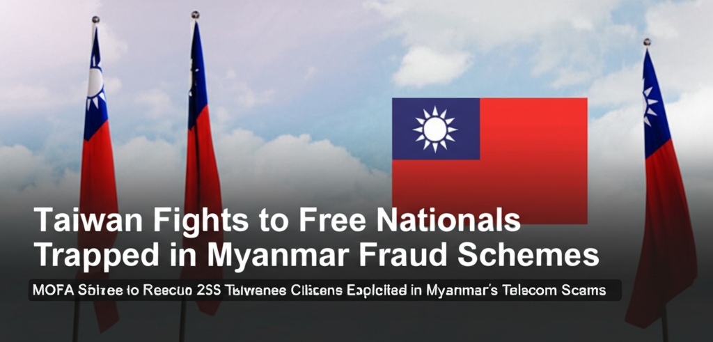 Taiwan Fights to Free Nationals Trapped in Myanmar Fraud Schemes
