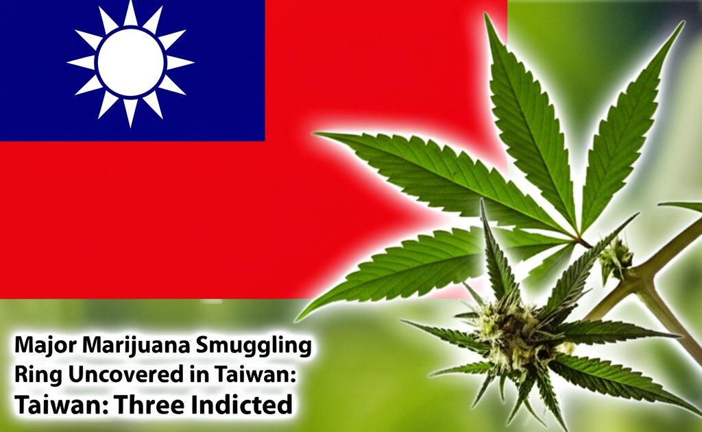 Major Marijuana Smuggling Ring Uncovered in Taiwan: Three Indicted
