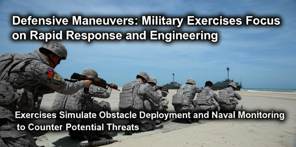 Defensive Maneuvers: Military Exercises Focus on Rapid Response and Engineering