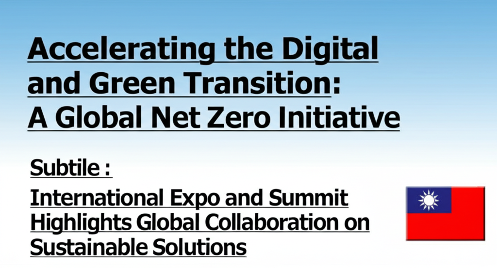 Accelerating the Digital and Green Transition: A Global Net Zero Initiative