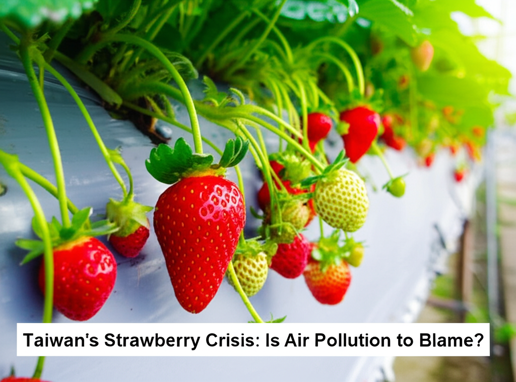 Taiwan's Strawberry Crisis: Is Air Pollution to Blame?