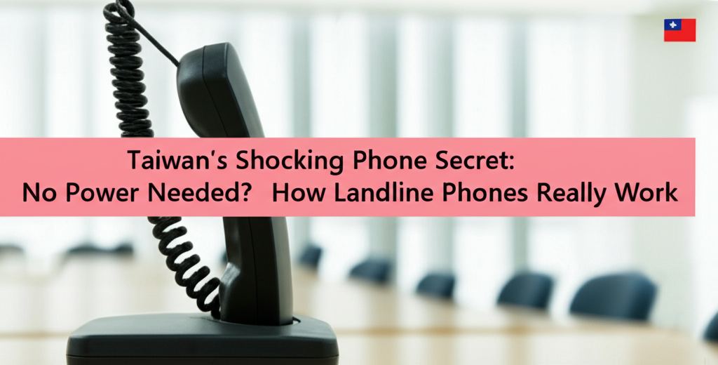 Taiwan's Shocking Phone Secret: No Power Needed? Unveiling the Truth!