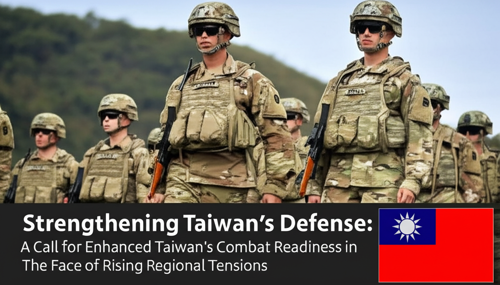 Strengthening Taiwan's Defense: A Call for Enhanced US Military Training