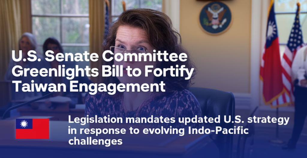 U.S. Senate Committee Greenlights Bill to Fortify Taiwan Engagement