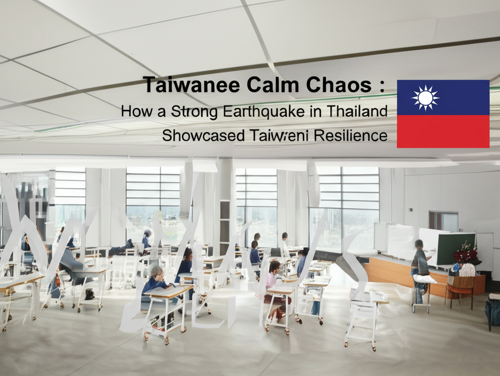Taiwanese Calm Chaos: How a Strong Earthquake in Thailand Showcased Taiwanese Resilience