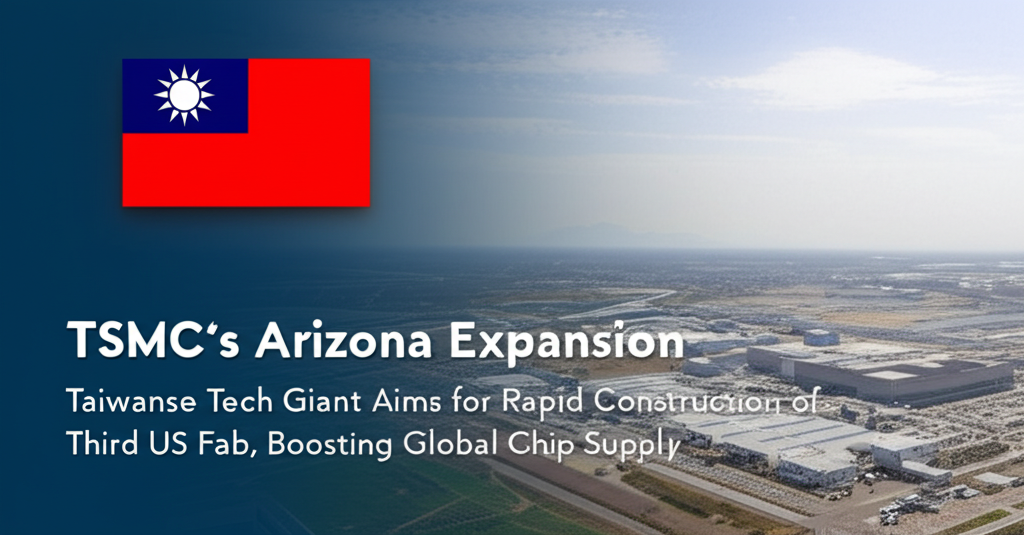 Expansion de TSMC en Arizona : Accélérer la course aux semi-conducteurs<br>