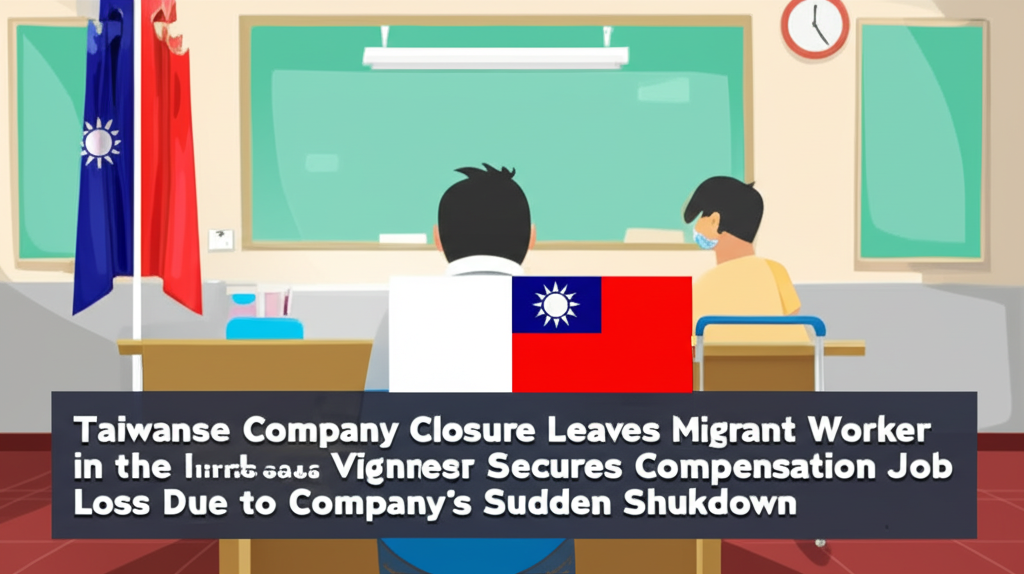 Taiwanese Company Closure Leaves Migrant Worker in the Lurch, Wins Unfair Dismissal Claim