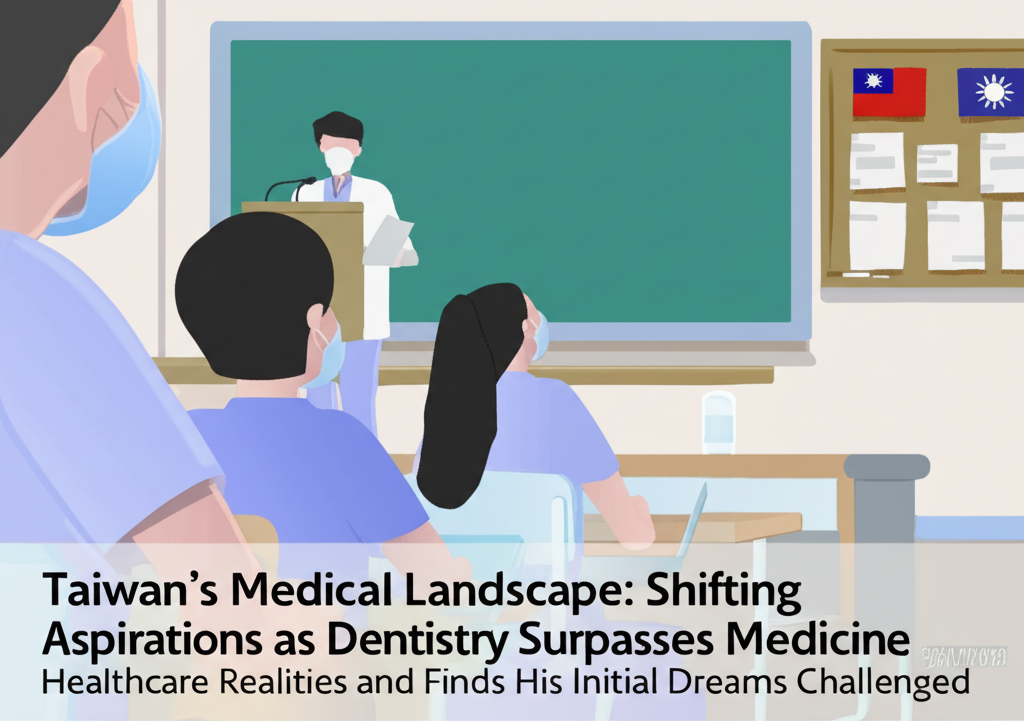 Taiwan's Medical Landscape: Shifting Aspirations as Dentistry Surpasses Medicine