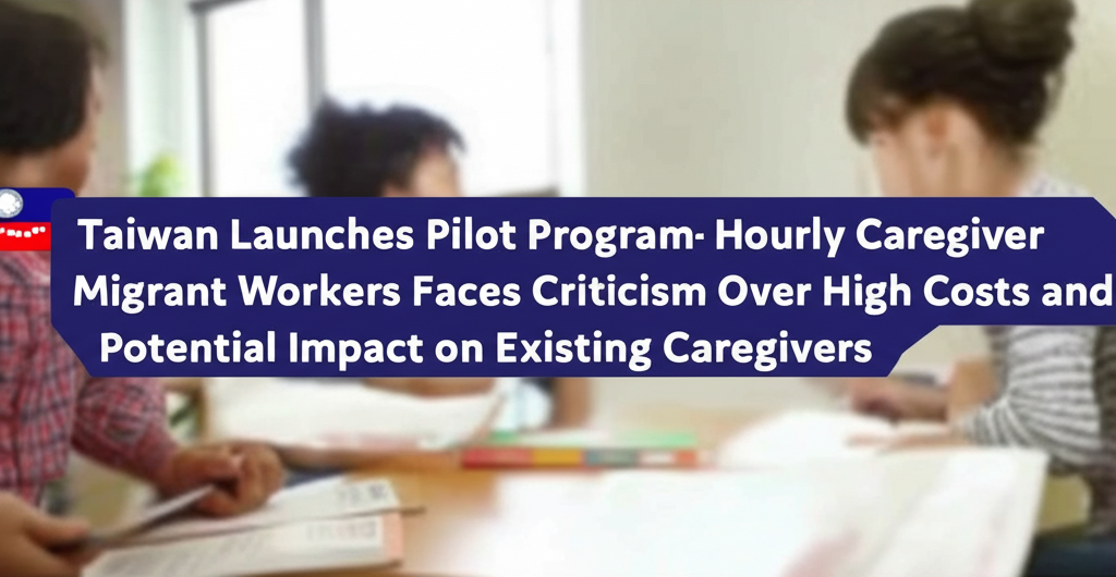 Taiwan Launches Pilot Program for Hourly Caregiver Migrant Workers