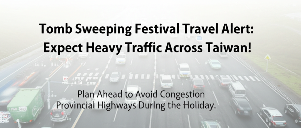 Tomb Sweeping Festival Travel Alert: Expect Heavy Traffic Across Taiwan!