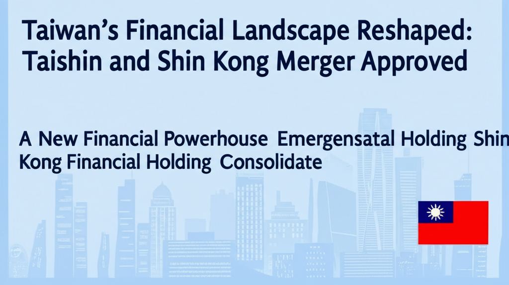 Taiwan's Financial Landscape Reshaped: Taishin and Shin Kong Merger Approved