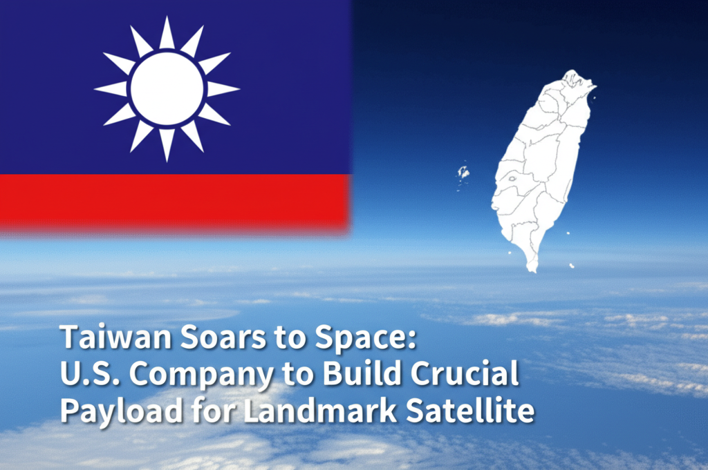 Taiwan Soars to Space: U.S. Company to Build Crucial Payload for Landmark Satellite