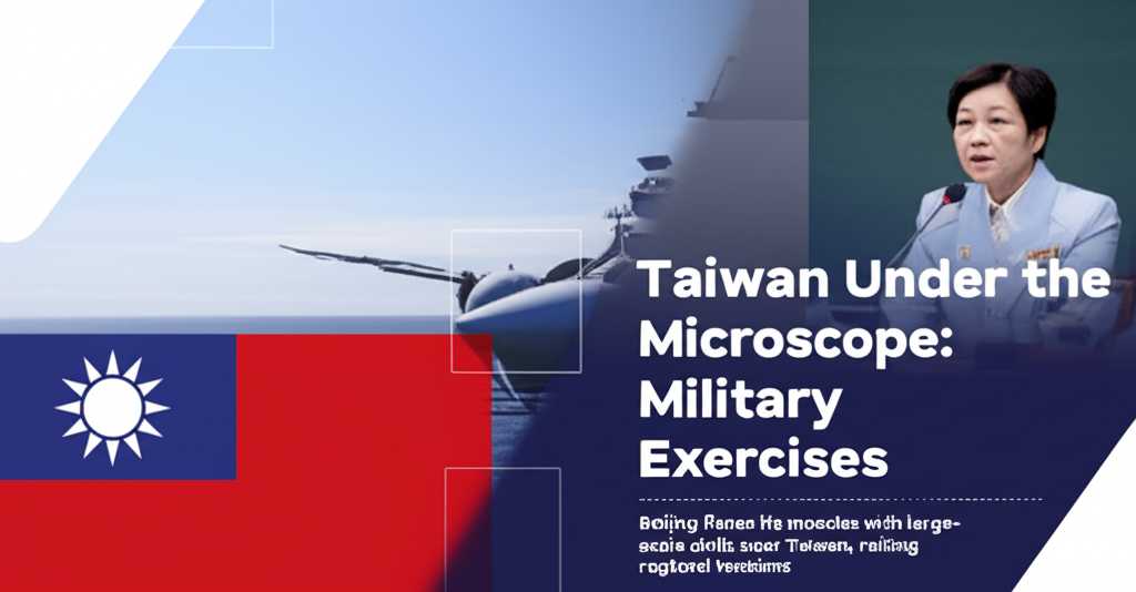 Taiwan Under the Microscope: China's Military Exercises Intensify