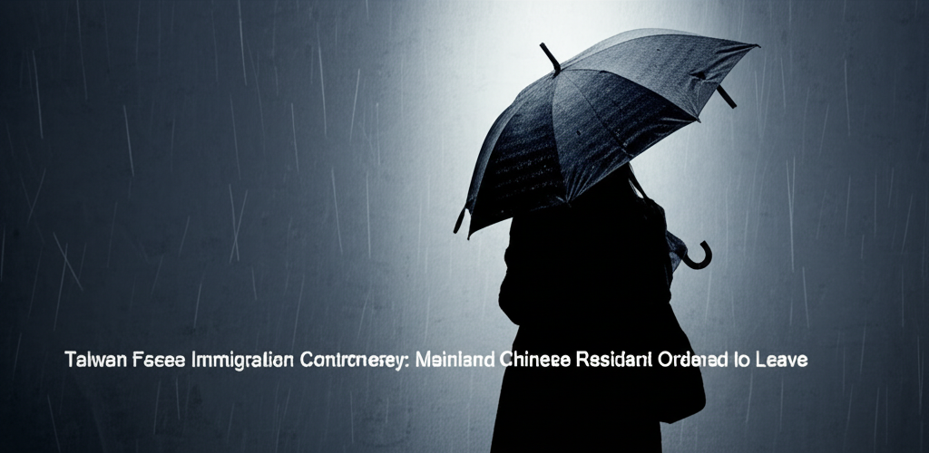 Taiwan Faces Immigration Controversy: Mainland Chinese Resident Ordered to Leave