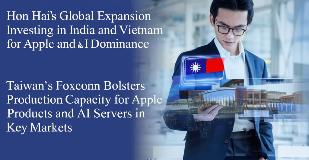 Hon Hai's Global Expansion: Investing in India and Vietnam for Apple and AI Dominance