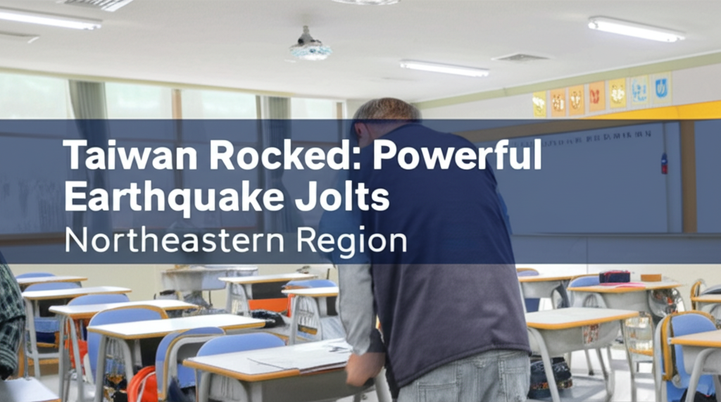 Taiwan Rocked: Powerful Earthquake Jolts Northeastern Region