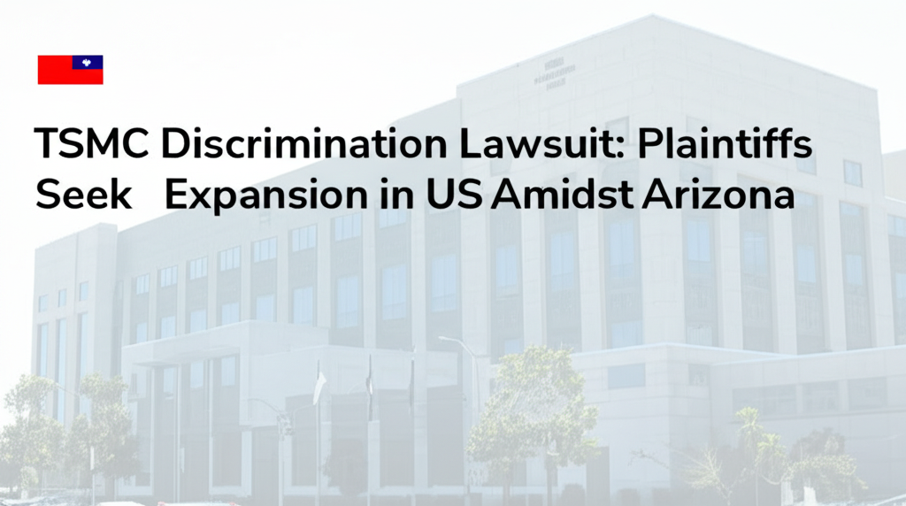 TSMC Discrimination Lawsuit: Plaintiffs Seek Expansion in US Amidst Arizona Investment