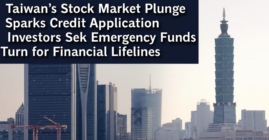 Taiwan's Stock Market Plunge Sparks Credit Application Surge: Investors Seek Emergency Funds