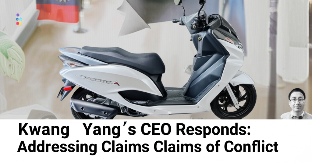 Kwang Yang's CEO Responds: Addressing Claims of Conflict