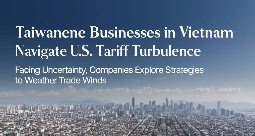Taiwanese Businesses in Vietnam Navigate U.S. Tariff Turbulence