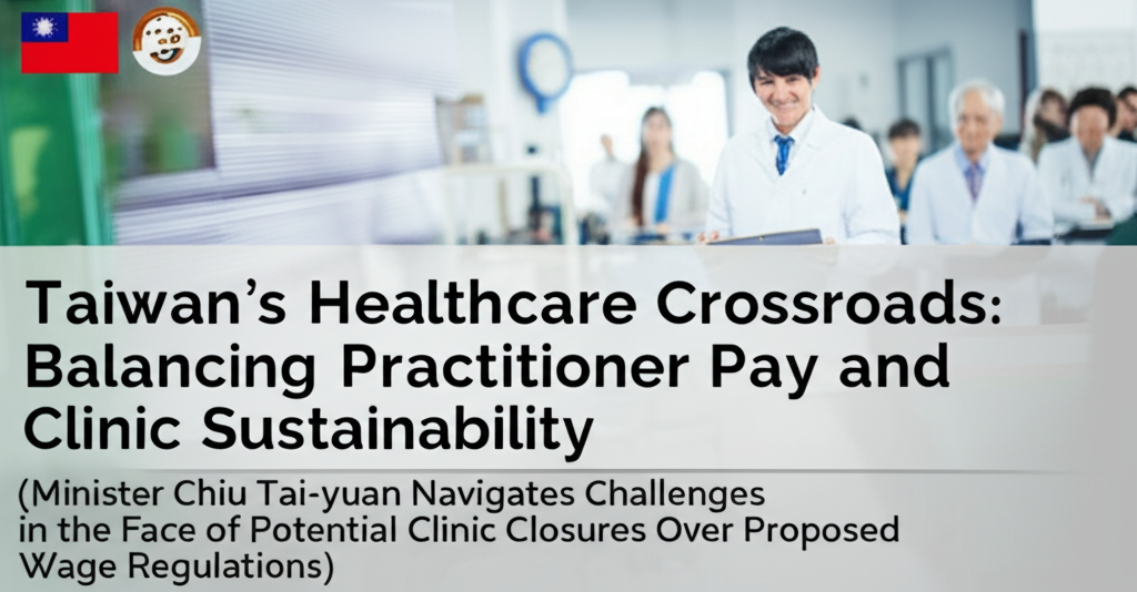Taiwan's Healthcare Crossroads: Balancing Practitioner Pay and Clinic Sustainability