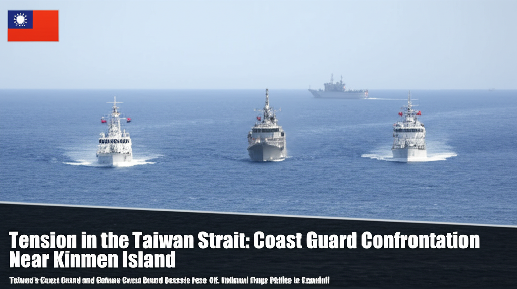 Tension in the Taiwan Strait: Coast Guard Confrontation Near Kinmen Island