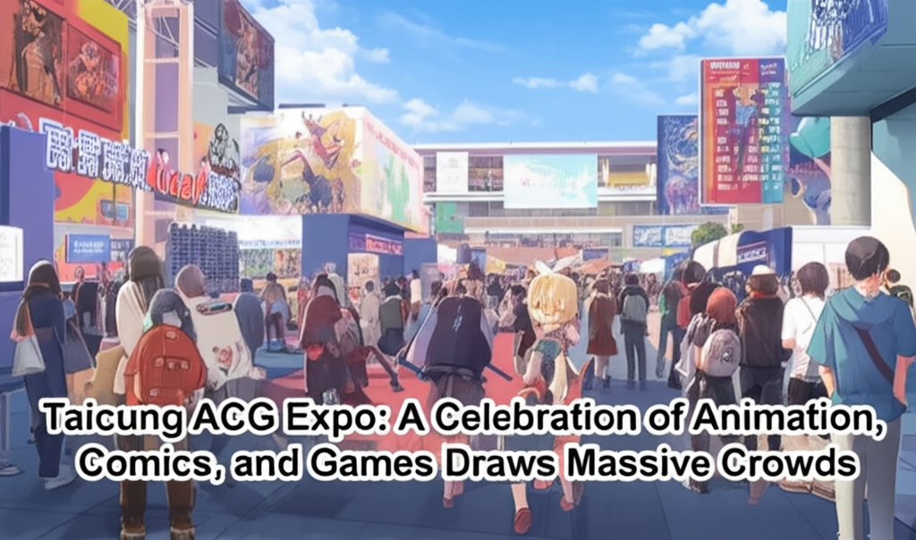 Taichung ACG Expo: A Celebration of Animation, Comics, and Games Draws Massive Crowds