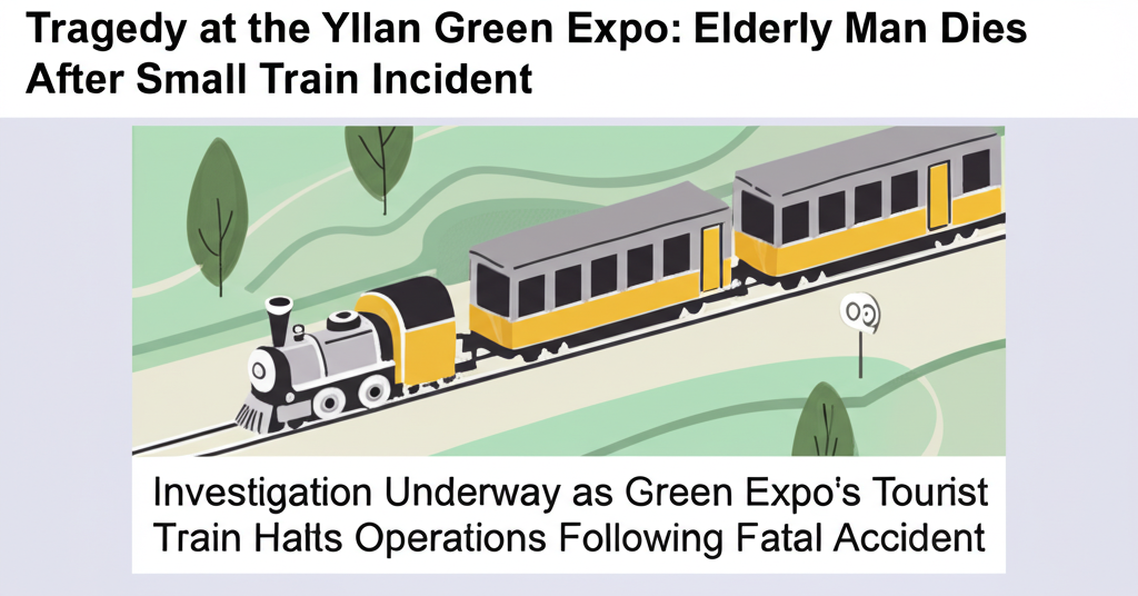 Tragedy at the Yilan Green Expo: Elderly Man Dies After Small Train Incident