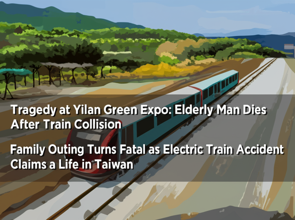 Tragedy at Yilan Green Expo: Elderly Man Dies After Train Collision