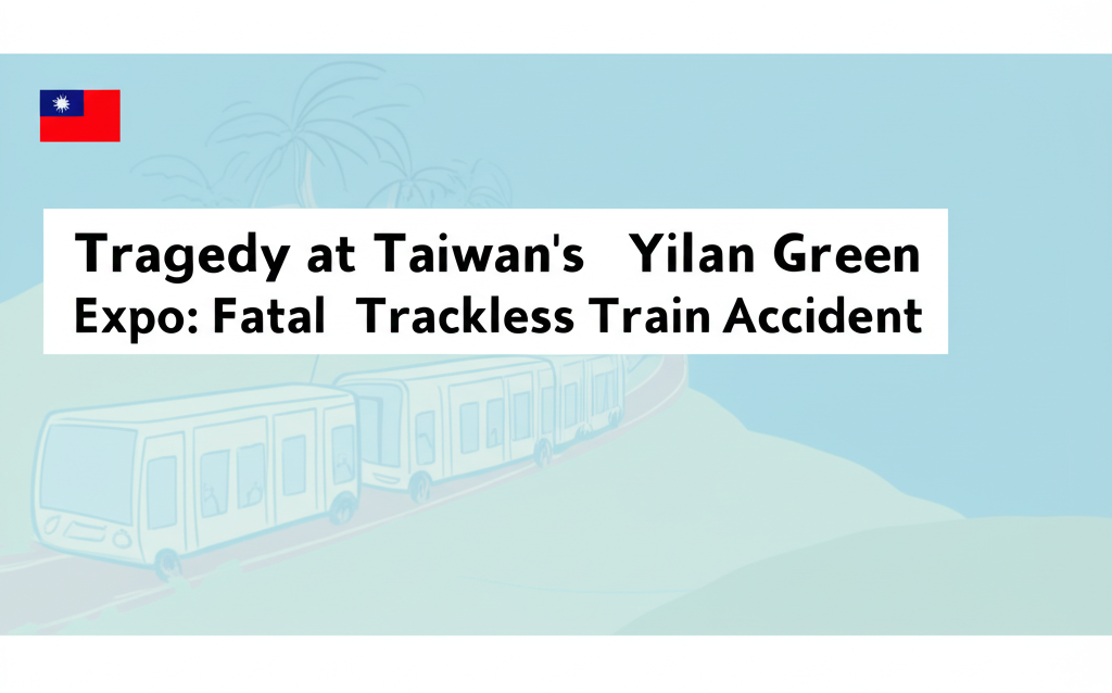 Tragedy at Taiwan's Yilan Green Expo: Fatal Trackless Train Accident