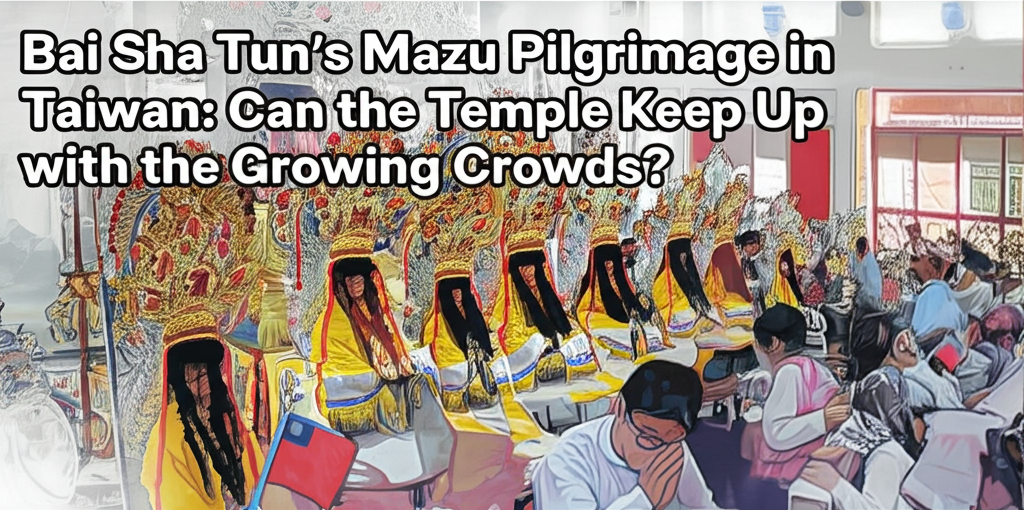 Bai Sha Tun's Mazu Pilgrimage in Taiwan: Can the Temple Keep Up with the Growing Crowds?