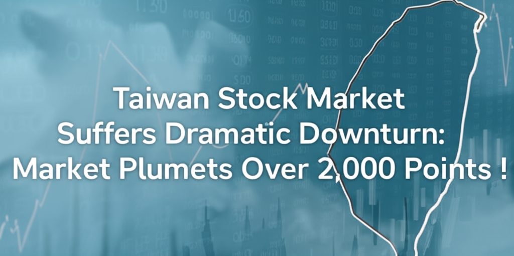 Taiwan Stock Market Suffers Dramatic Downturn: Market Plummets Over 2,000 Points!