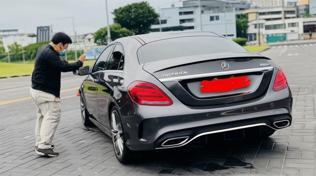 Jealousy on Taiwan's Roads: Mercedes Driver Rammed Into Rival's Car Over Ex-Girlfriend