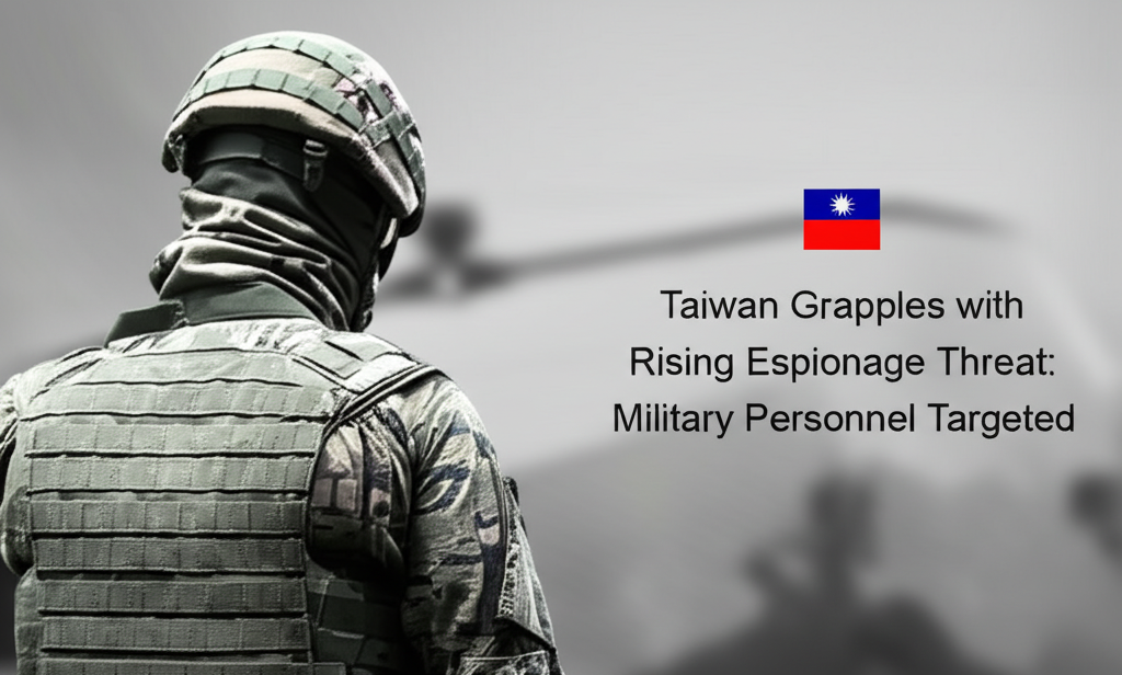 Taiwan Grapples with Rising Espionage Threat: Military Personnel Targeted