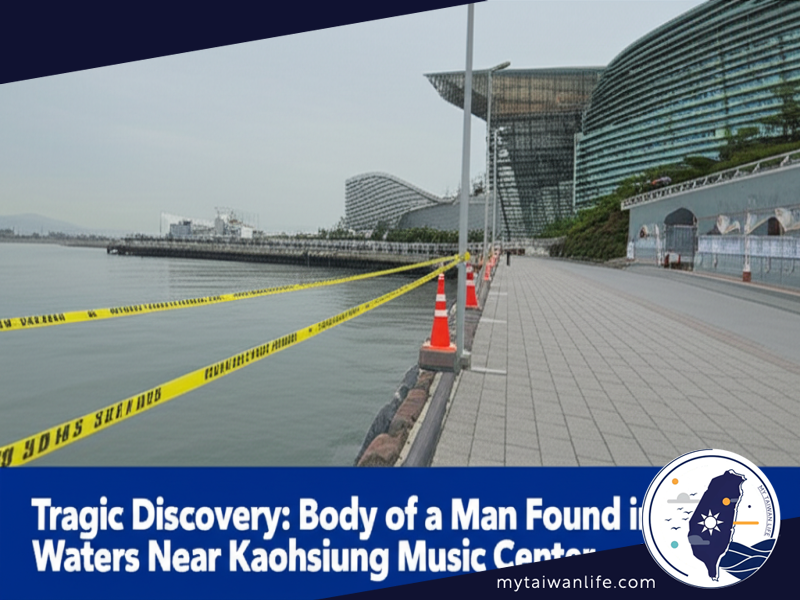 Tragic Discovery: Body of a Man Found in Waters Near Kaohsiung Music Center