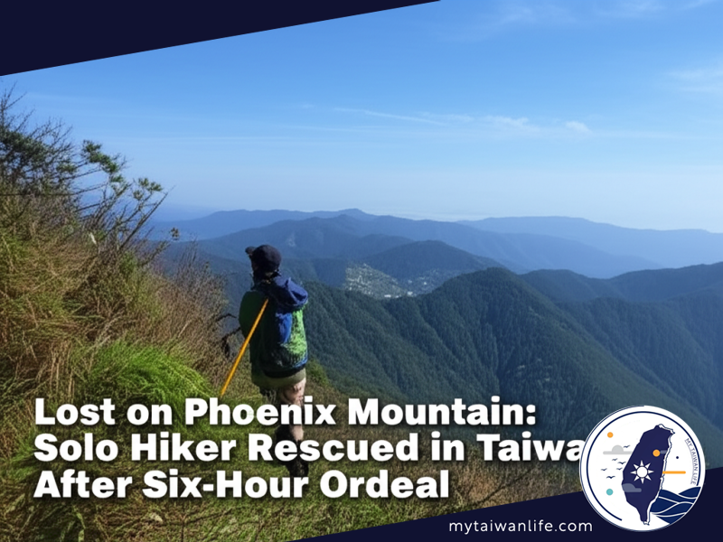 Lost on Phoenix Mountain: Solo Hiker Rescued in Taiwan After Six-Hour Ordeal