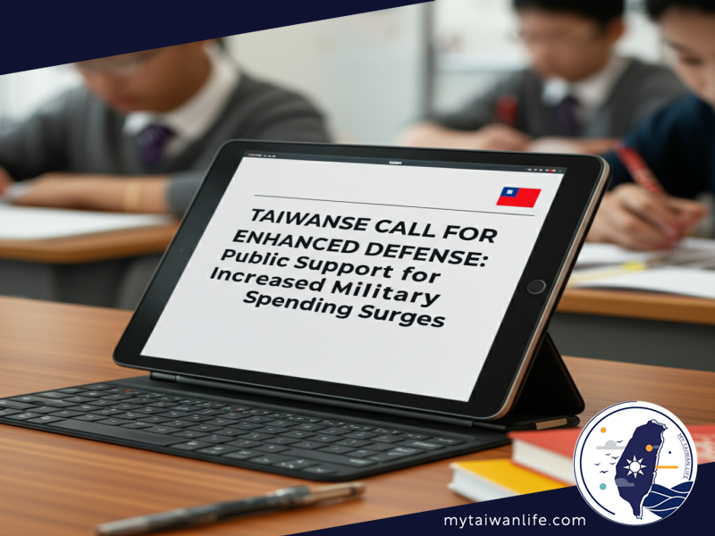 Taiwanese Call for Enhanced Defense: Public Support for Increased Military Spending Surges