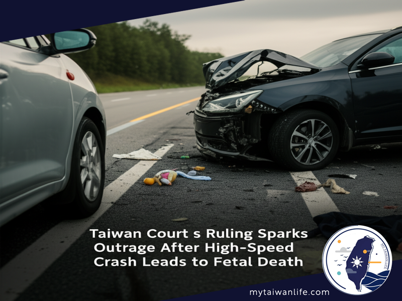 Taiwan Court's Ruling Sparks Outrage After High-Speed Crash Leads to Fetal Death