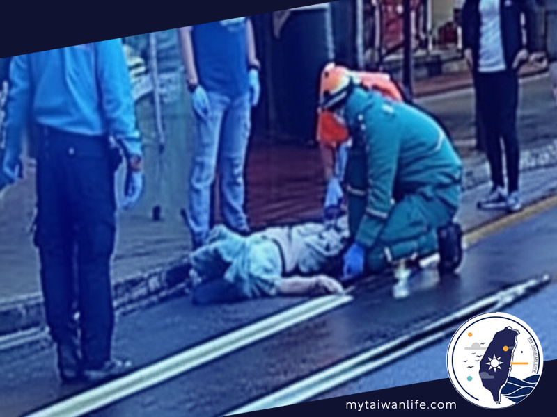 Man Seriously Injured After Fall in Keelung, Taiwan